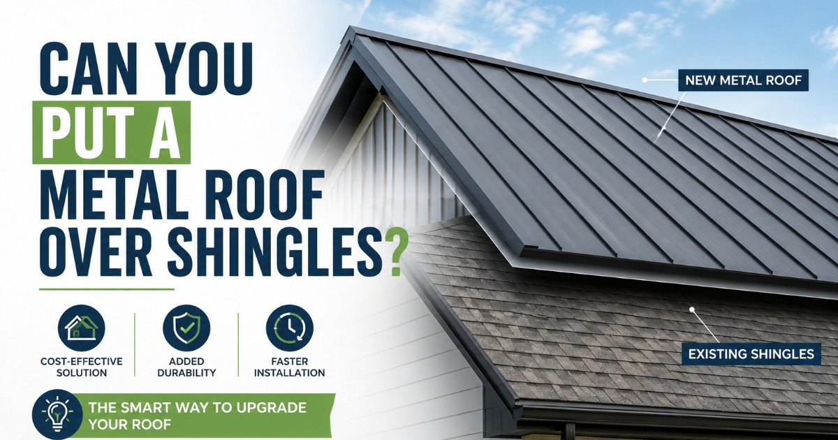 Can You Put a Metal Roof Over Shingles? Costs, Problems & Expert Guide