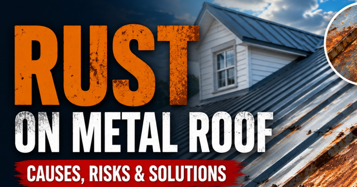 How to Remove Rust From a Metal Roof: Step-by-Step Guide to Repair, Prevent & Protect