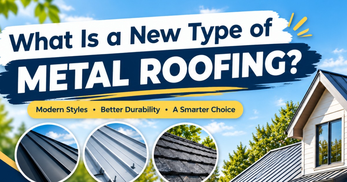 What Is a New Type of Metal Roofing?